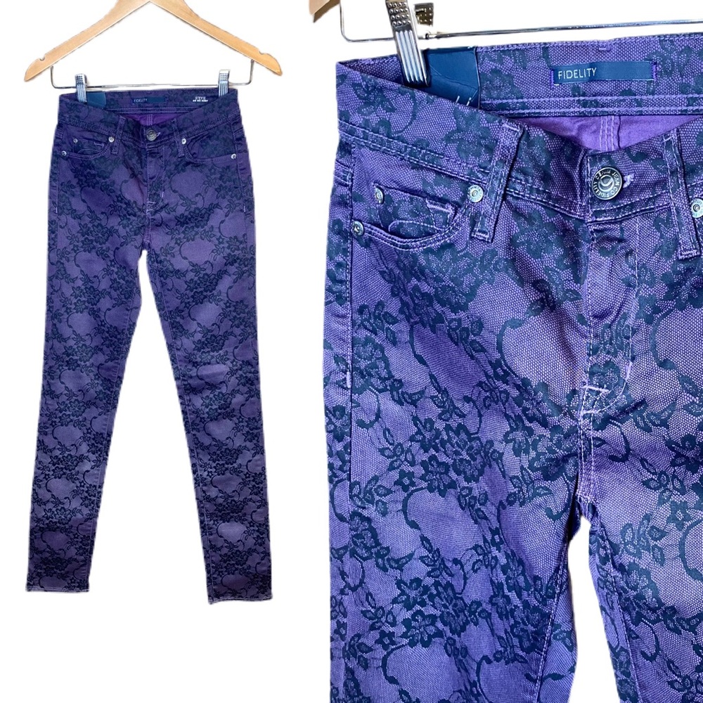 Fidelity Stevie Mid Rise Skinny NWT size 24 Jeans